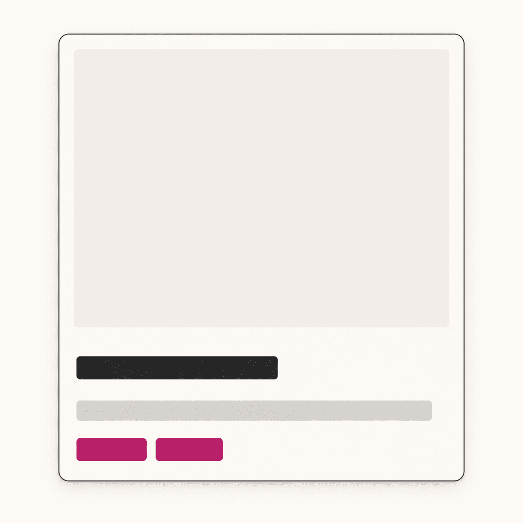 Project Card layout mockup